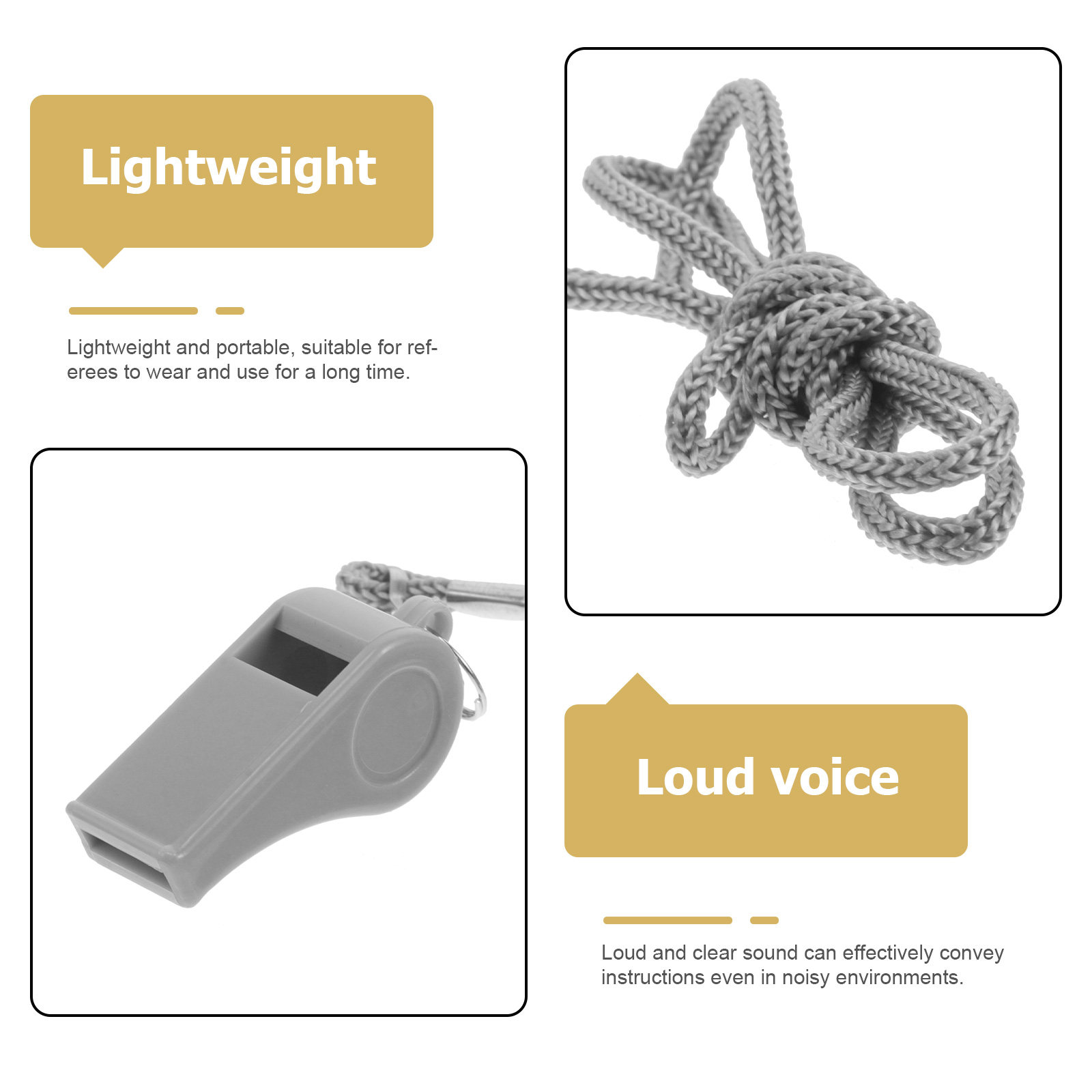 24 sztuki gwizdków awaryjnych  – Emergency Whistle Loud recenzja i cena